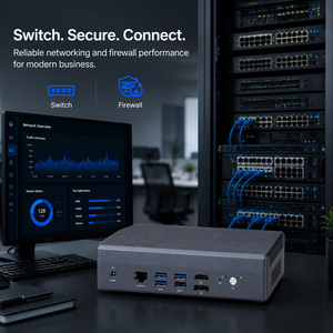 Mini PC Firewall Q30900UE con Procesador <span class=keywords><strong>Intel</strong></span> I3 I5 I7, NIC Empresarial <span class=keywords><strong>Intel</strong></span> <span class=keywords><strong>X710</strong></span>-<span class=keywords><strong>BM2</strong></span> 10GbE SFP+, 6x2.5G LAN, Gateway de Seguridad de Red de Borde - Product Image 3