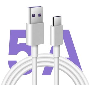 Hot 1m 2M cavo USB tipo C 5A Quick <span class=keywords><strong>Charge</strong></span> 3.0 per Huawei <span class=keywords><strong>Samsung</strong></span> Note 9 USB-C cavo di ricarica rapida caricabatterie Usb c Type-c Data - Product Image 5