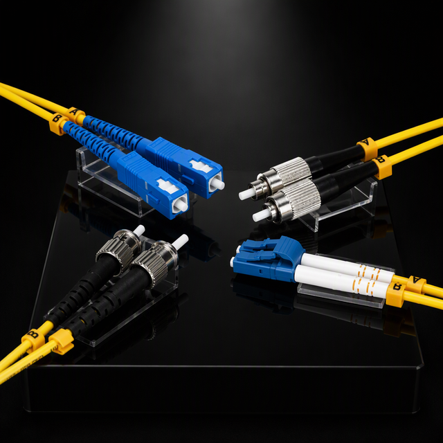 SM SC FC LC Fiber Connector APC OS1 OS2 Single Mode Fiber Connectors
