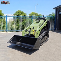 Havtek Mini-chargeuse compacte sur chenilles multifonctionnelle V1000, attache hydraulique pour travaux d'ingénierie