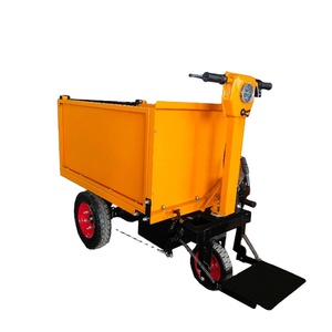 Prix d'usine Pousser à la main Trois portes Véhicule de transport Béton <span class=keywords><strong>Brouette</strong></span> Tricycle électrique à benne basculante - Product Image 1