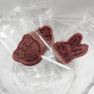 Bonbons durs en forme <span class=keywords><strong>de</strong></span> lapin, mélange <span class=keywords><strong>de</strong></span> fruits, sucettes à l'aubépine, gâteaux à l'aubépine pour enfants, collations (<span class=keywords><strong>original</strong></span> et mûre) 100g - Product Image 6