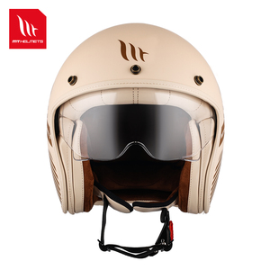 MT LE MANS 2 SV Dual ABS Medio casco para hombres Mujeres Azul Negro Cara abierta Casco de motocicleta con protección solar Nueva condición - Product Image 4
