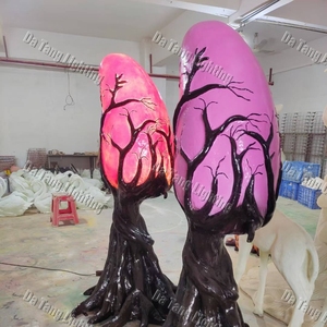 Esculturas de Fibra de Vidrio con Luces de Frutas Exóticas para Parques Temáticos, Centros Comerciales, Resorts y Proyectos de Exhibición en Jardines de Fantasía - Product Image 2