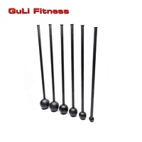 Guli Fitness Macebell de compétition en fonte, réglable, 2-20 KG, pour la musculation