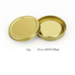 異なるサイズのホットセール高品質カスタマイズ食品グレード丸型キャビアブリキ箱 - Product Image 3