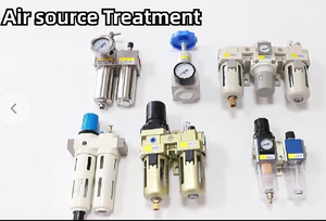 AC Series AC3010-02/03 Two Union Air Source Treatment Unit <b>Pneumatic</b> <b>Parts</b> for Compressed Air System - Product Image 5
