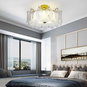 Lámpara de araña montada en superficie de nuevo diseño, dormitorio, sala de estar, cubierta de pantalla de vidrio esmerilado, lámpara colgante de techo - Product Image 4