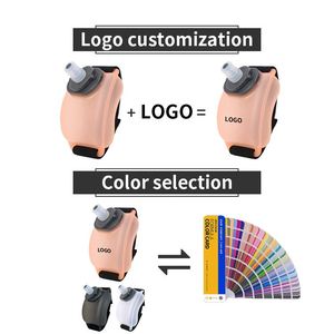 Gift Silicone Adjustable Minimalist Leak-Proof Wrist <b>Water</b> Bottle for Outdoor Sports - Product Image 2