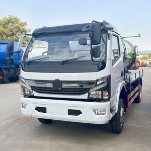 Camion d'aspiration des eaux usées Dongfeng 6 CBM, camion-citerne à vide pour eaux usées et matières fécales, à prix bas - Product Image 1