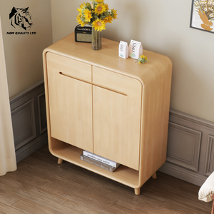 Mueble zapatero de madera para sala de estar, diseño nuevo, ecológico, gran stock, precio de fábrica, personalizable. - Product Image 2