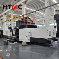Centre de fraisage à portique de style pont CNC à 3 axes entièrement fermé de haute qualité DVX4020 Usinage automatique à double colonne verticale