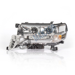 Luces direccionales y faros delanteros compatibles con Land Cruiser FJ200, actualización de faros delanteros del modelo 8-15 al modelo 16-21. - Product Image 1