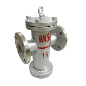 Filtre à panier doublé de fluoropolymère avec revêtement PTFE pour décharge unidirectionnelle des scories - Équipement de filtration industrielle - Product Image 4