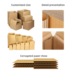 Caja de cartón corrugado de 5 capas de tamaño personalizado del fabricante, caja de envío impresa en color para ropa - Product Image 4