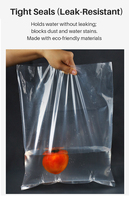 Sac sous vide jetable à soufflet latéral en PEHD de qualité alimentaire, matériau vierge, thermoscellable, PA/PE pour l'emballage