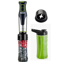 Mixeur Plongeant en Acier Inoxydable à Bouton Poussoir, Moteur en Cuivre Pur, Vitesse Variable, Contrôlé par Application, Idéal pour la Maison et l'Hôtellerie - Offre Spéciale