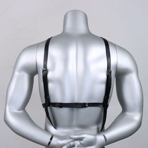 Fetish Gay abbigliamento Rave in pelle sessuale petto uomo imbracatura cinture <span class=keywords><strong>BDSM</strong></span> Bondage Bondage Bondage <span class=keywords><strong>Lingerie</strong></span> - Product Image 6