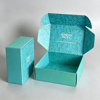 Boîtes d'expédition personnalisées de luxe imprimées avec impression intérieure complète pour parfums, soins de la peau, maquillage, cadeaux, emballage pour e-commerce et membres