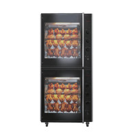 Four à poulet rotatif de nouvelle génération, version numérique LCD, pour la restauration, les cuisines centrales, les chaînes de restauration rapide, les supermarchés, les barbecues