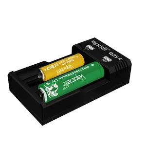 New arrival golden supplier Vapcell Q2S-C smart charger Type-C Port for 18650 21700 lithium ion battery charger