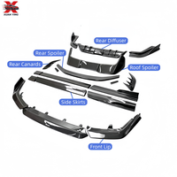 Kit aérodynamique en fibre de carbone de style ART de haute qualité pour Lexus NX 2022-2025 : Lame avant, jupes latérales, lame arrière, aileron arrière