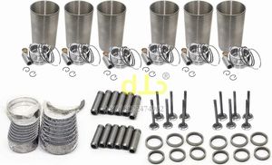 Kit de Reparación de Motor para Excavadora SK330-8, Pieza de Maquinaria de Construcción, Kit Completo de Juntas 238 268 338 500 para Hino J08c J08E - Product Image 2