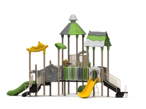 Túnel de Red Metálica para Parque Infantil Comercial con Temática de Espantapájaros, Certificado por ASTM F1487, Fabricante Miembro de IPEMA, YONGLANG - Product Image 1