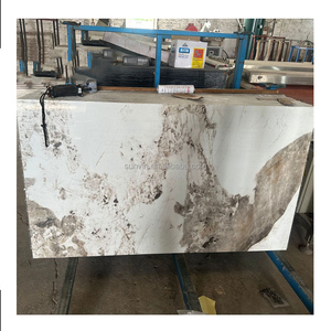 Tipos de baldosas de pared para suelo y baño, encimera de losa de porcelana grande pulida de 12mm, encimera de losa de porcelana blanca de piedra sinterizada - Product Image 2