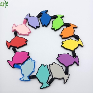 OKSILICONE Personalized Wholesale Silicone <strong>Pet</strong> ID <strong>Tags</strong> Dog <strong>Name</strong> <strong>Tag</strong> Custom Engraved Logo Silicone <strong>Tags</strong> - Product Image 6