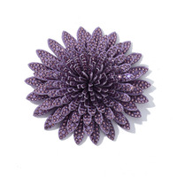 Appliques de fleurs en strass 3D à coudre pour accessoires de corset et chapeaux