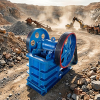 Mini concasseur à mâchoires PE 250x400, petite machine de concassage de pierres et de roches pour laboratoire et tests d'échantillons de minerai d'or