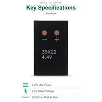 Prototypage rapide de panneaux solaires SMT pour extérieur, 0,2W-5W, 3V-18V, cellule SunPower pour collier de chien, conteneur, traceur GPS de marchandises