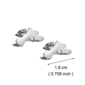 Pendientes de Acero Inoxidable con Mapa de <span class=keywords><strong>Bonaire</strong></span> para Mujer, Aretes Plateados en Oro de 18K, Mapa DE LAS Antillas Holandesas, <span class=keywords><strong>Bonaire</strong></span> - Product Image 2