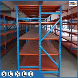 מערכת מתלה פלדה מתכווננת בינונית ISO Q235B מדפי אחסון צמיגי פלדה לאחסון מחסן מוסמך CE - Product Image 3