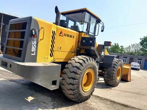 17トンの中型中国ブランドSDLGLG955N中古タイヤローダーL955L955F - Product Image 4