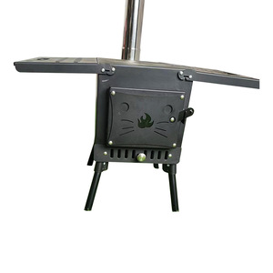 Portable Outdoor Camping Stove Wood Burning Foldable Grill For Barbecue Use - Product Image 5