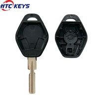 Etui de protection de clé de voiture 3 boutons HU58 lame coque de clé pour b-mw E38 E39 E46 E60 E61 E63 E64 E81 étui de clé de télécommande