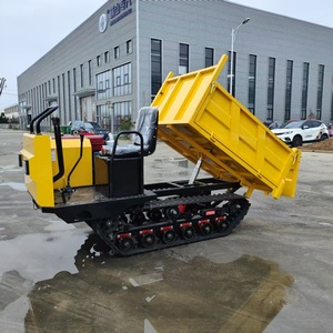 2t Productos Más Vendidos: Minidumper de Orugas de Alta Resistencia con Transportador Hidráulico para Construcción - Product Image 1
