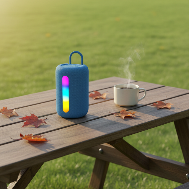 Mini Size Portable Bluetooth Speaker Electronic Gadget Smart Music Player Speaker Supporting Radio