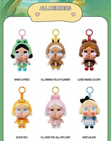 Authentique pour Pop Mart Crybaby Crying Again Tears Peluche en vinyle avec visage, mignonne et adorable, pendentif en PVC, boîtes mystères, boîtes aveugles, cadeau