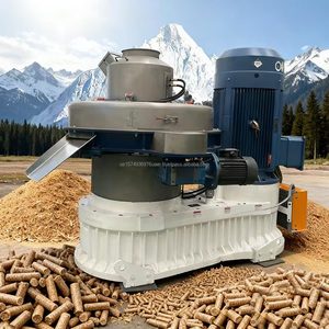 Máquina de Pellets de Madera con Matriz de Anillos Industriales y Sistema de Alimentación Automática para Línea de Producción Continua de Pellets de Biomasa - Product Image 2