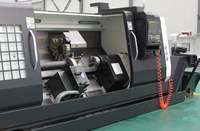 Tour CNC horizontal incliné léger pour applications ferroviaires TCK630Y TCK800Y à double broche