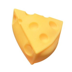 Chesse Shape Squishy Soft <b>Squeeze</b> <b>Ball</b> Decompression Anti-compression Venting Stress Relief Game Toy - Product Image 5