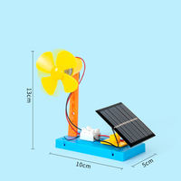 Kit de Experimentos Científicos con Ventilador Solar, Juguete Educativo STEM de Física para Niños, Kit de Modelo de Energía Solar