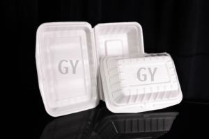 Caja de alimentos Cajas de espuma Restaurante Contenedores para llevar Comida rápida Envases de espuma Contenedores desechables para comedor Fiambrera - Product Image 2