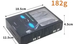 Luz de Señalización de Giro para Motocicleta, Luz LED de Advertencia de Giro con Atmósfera Colorida para Vehículos Eléctricos - Product Image 4