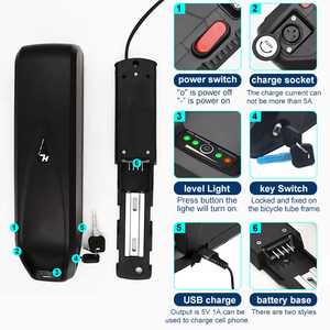 電動自転車バッテリーHailong EbikeバッテリーE-BIKEバッテリー24V 36V 48V 52V 10 ~ 20AH - Product Image 3