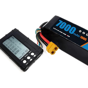 <span class=keywords><strong>Batterie</strong></span> Lipo <span class=keywords><strong>6S</strong></span> 22.2V 100C 7000mAh avec prise XT60 pour Buggy, Truggy, Voiture Tout-Terrain, Bateau, Camion, Avion, UAV de Course 1/8 902025 102040 - Product Image 4