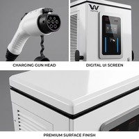 Caricatore EV DC a Doppia Pistola Wattzing da 60 a 480kW |   Stazione di Ricarica Rapida Commerciale a Pavimento OCPP1.6 OEM ODM IP54 CCS2 GBT